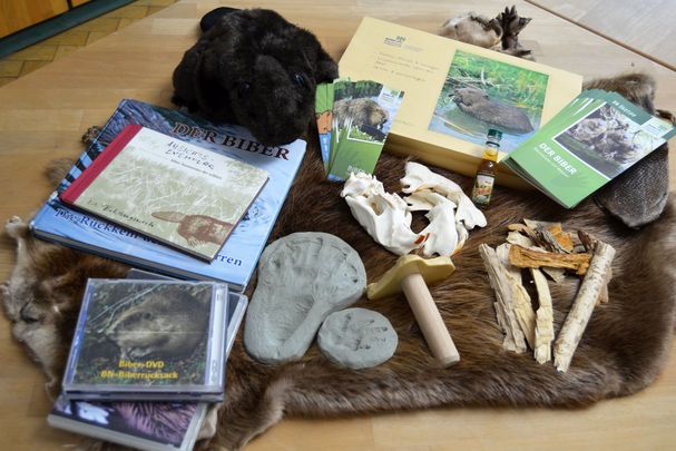 Biberrucksack (Foto: Sonja Kreil) Biberrucksack - Inhalt (Foto: Sonja Kreil)