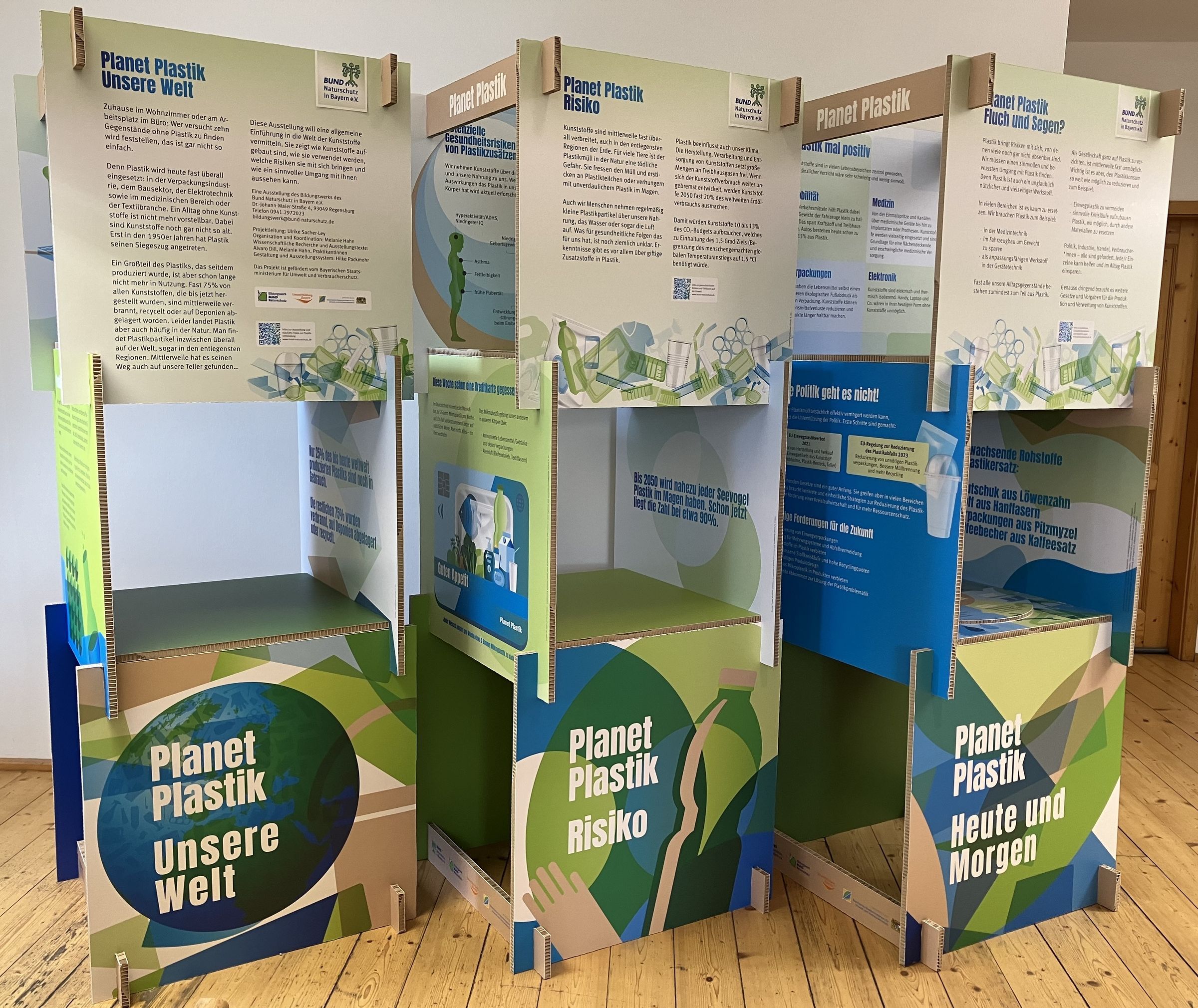 Die Ausstellung "Planet Plastik" (Foto: BN)