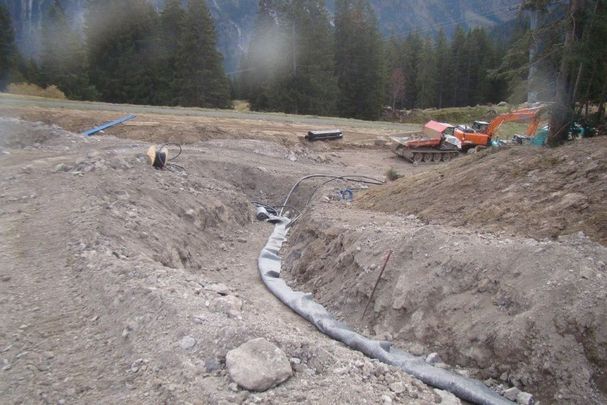 Pistenbau am Fellhorn (Foto: Irmela Fischer)