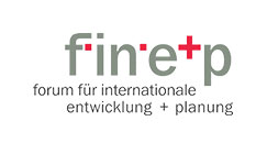 Logo Forum für internationale Entwicklung + Planung, F.in.e+p