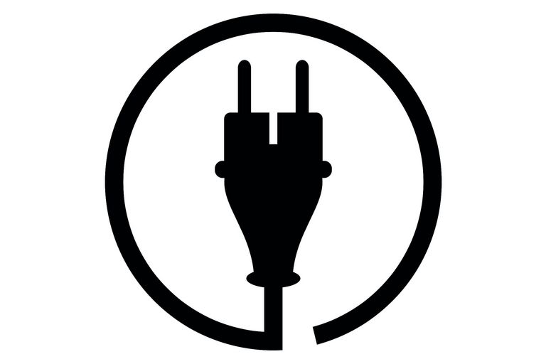 Symbol eines Elektrosteckers: Elektromagnetische Strahlung kann verringert werden, wenn die Stecker richtig herum in die Steckdose gesteckt werden. (Foto: klesign/stock.adobe.com)