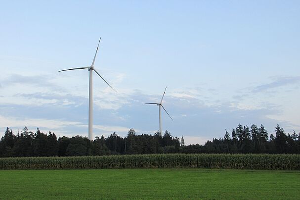 Windrad im Landkreis Traunstein