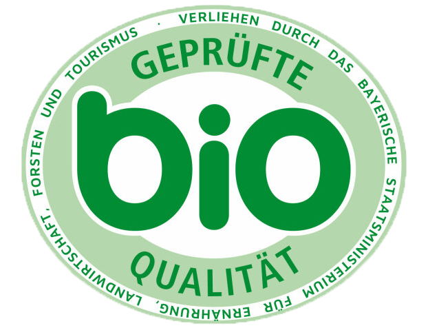 Das grüne bayerische Bio-Siegel “Geprüfte Bio-Qualität” bietet Bio-Qualität, die über den europäischen bzw. deutschen Standard hinausgeht.