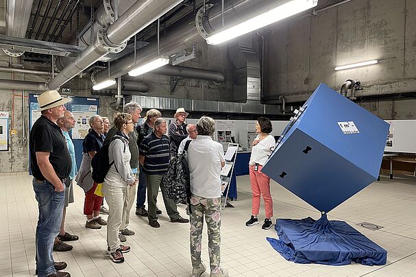 Führung im Wasserwerk, Foto: R.Radl