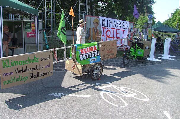 Infostand beim Norisringrennen