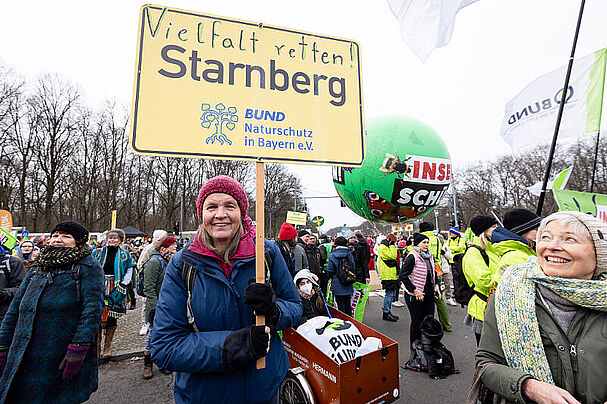 Agrardemo Berlin 2023 Foto: Jörg Farys/BUND