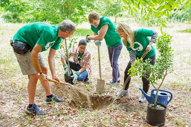 Gemeinsam anpacken, gemeinsam etwas bewegen: Beim Social Day wird praktischer Naturschutz zum Teamerlebnis. (Foto: Robert DalyKOTO/stock.adobe.com)