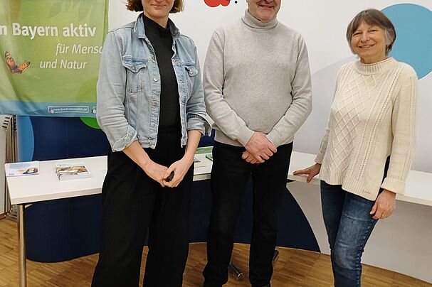 Prof. Melanie Speck, Reinhard Stürmer, Ruth Radl, Foto: BN